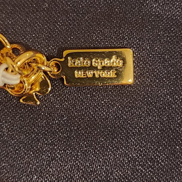 Brand New!! KATE SPADE New York: Secret Garden Yellow|Epoxy Stone| Necklace - Picture 4 of 8